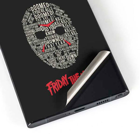 Warner Bros Friday the 13th Doomed Galaxy S25 Ultra Skin
